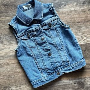 Girls Denim Vest